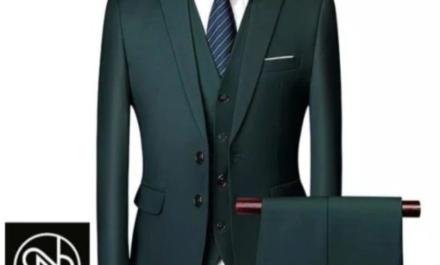 Green jacket men fashion