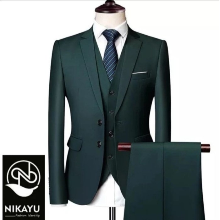 Green jacket men fashion