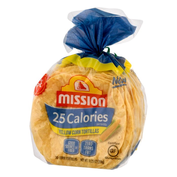 Corn tortillas nutrition facts