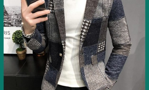 Casual blazer men's fashion